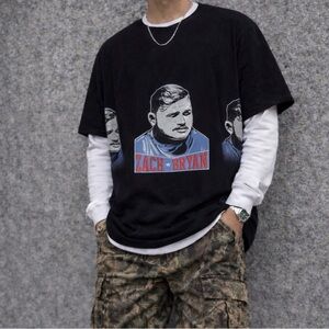 Black and Blue Graphic Tee